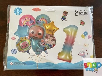 Set de globos Cocomelon