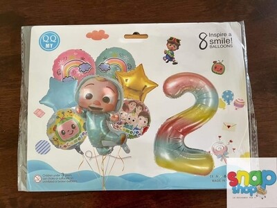 Set de globos Cocomelon