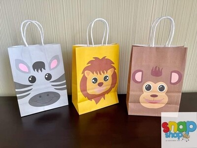 Bolsas de regalo Safari 🛍️🦁🐯