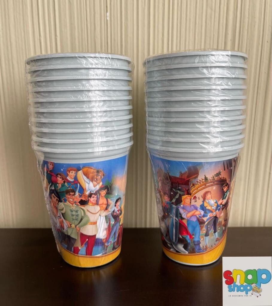 Paquete de 10 Vasos Principe.