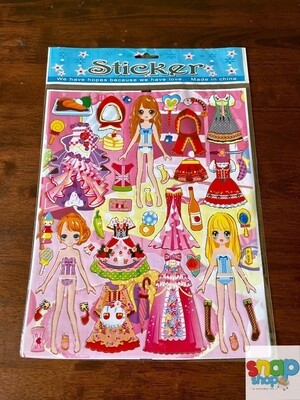 Hoja de Stickers 
