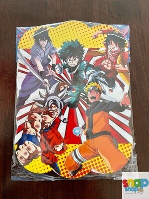 letrero Feliz Cumpleaños Naruto 