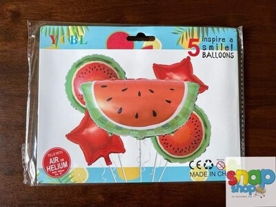 Set de globos Sandia Postres 