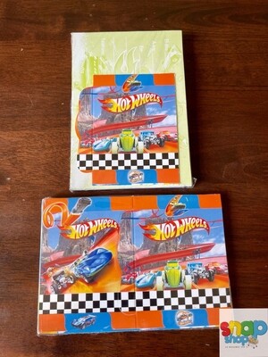 paquete 10 invitaciones  Hotwheels 