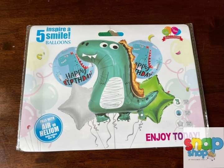 Set de globos Dinosaurio 🦕 