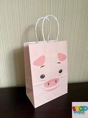 Bolsa para regalo cerdito 🐷 🛍️
