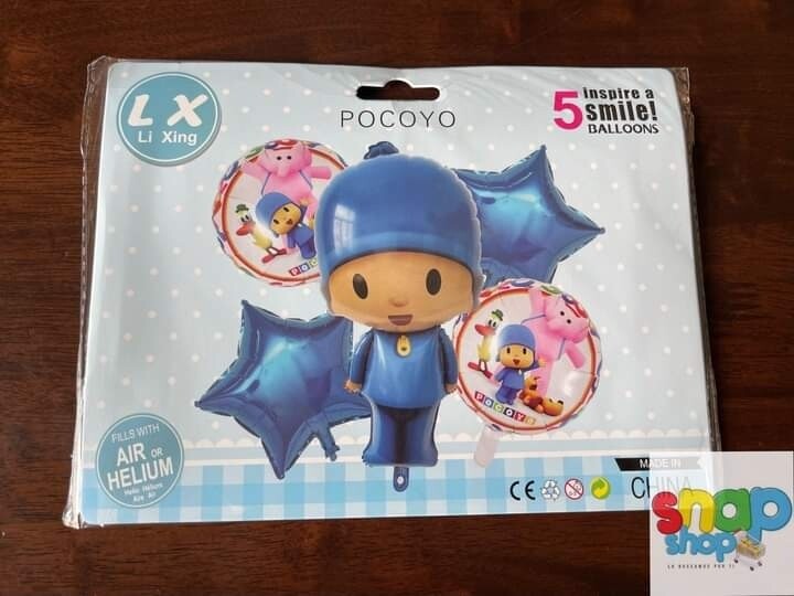 set de globo pocoyo
