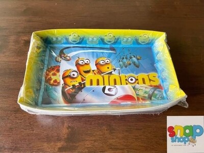 paquete de 10 bandejas Minions 