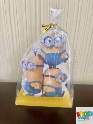 Vela para pastel  Minions 