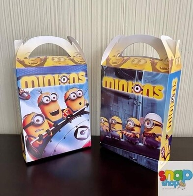 Paquete de 10 cajas sorpresa Minions