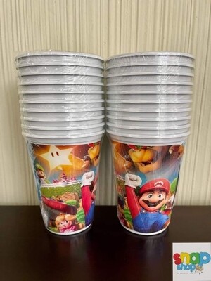 Paquete de 10 vasos Mario 