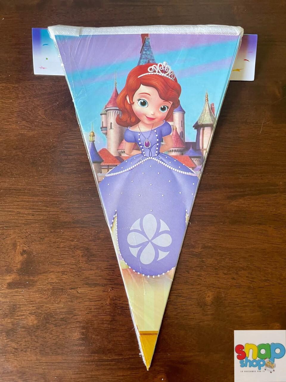 Banderin Princesa Sofia