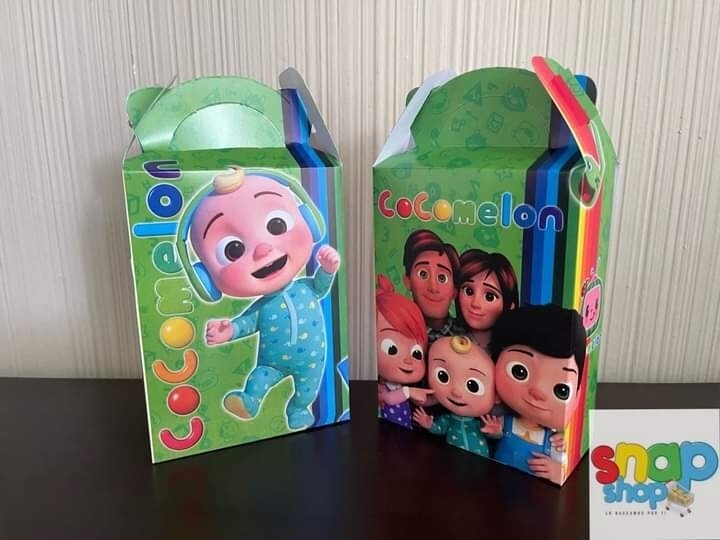 Paquete de 10 cajas sorpresas  Cocomelon 