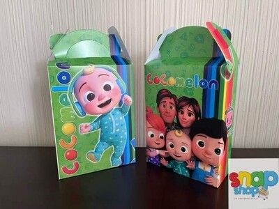 Paquete de 10 cajas sorpresas  Cocomelon 