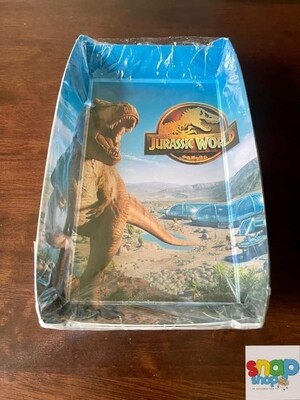 Paquete de 10 bandejas Jurassic Dinosaurio 