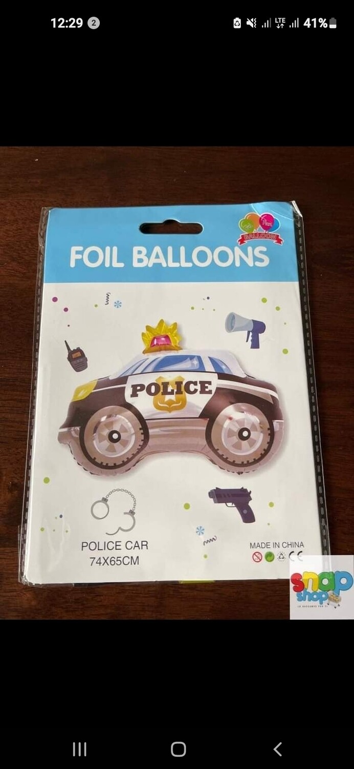 Globo figura patrulla 