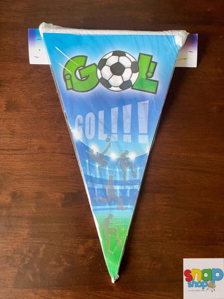 Banderin Fútbol celeste