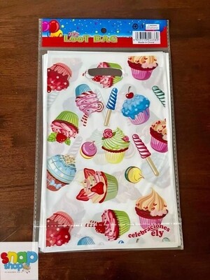 Paquete de 10 bolsas para dulces postres 