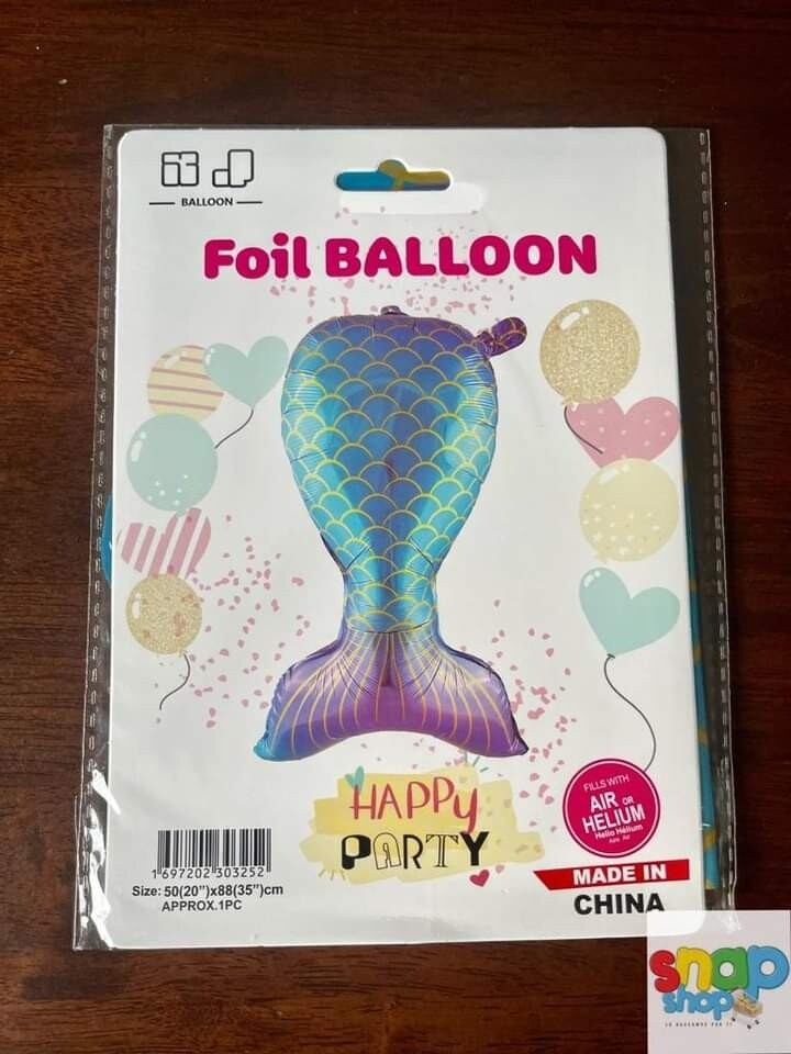 Globo figura Cola de Sirena 