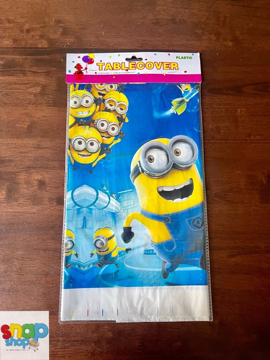 Mantel de mesa para postres Minions