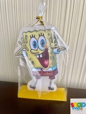 Vela para pastel Bob Esponja 