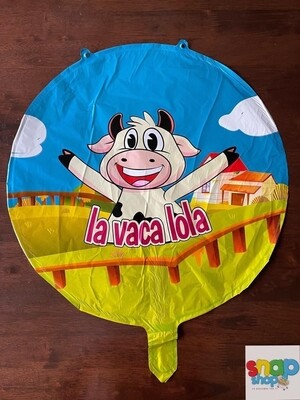 Globo redondo vaca lola