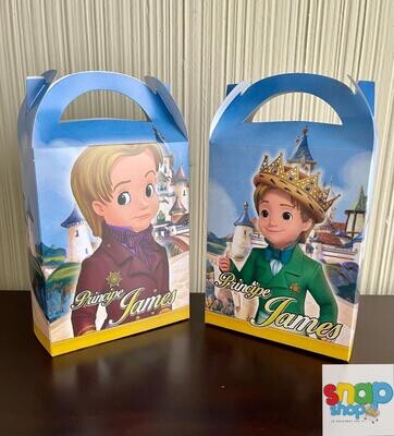 Paquete de 10 cajas sorpresas Príncipe James