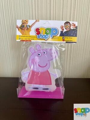 Vela para pastel peppa