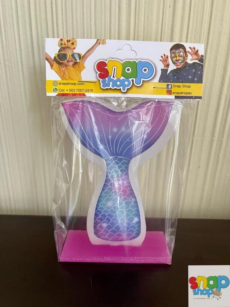 Velas para pastel Cola de Sirena 