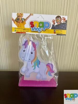 Vela para pastel Unicornio 