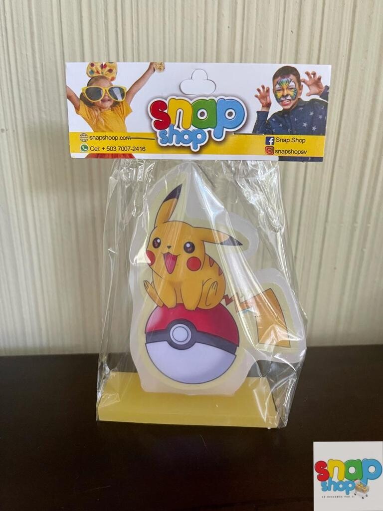 Vela para pastel Pokemon 