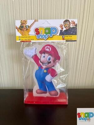Vela para pastel Mario