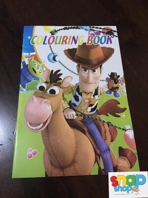 Libro para colorear  media carta Toy Story
