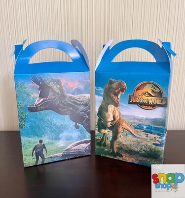 Paquete de 10 cajas sorpresas Jurassic