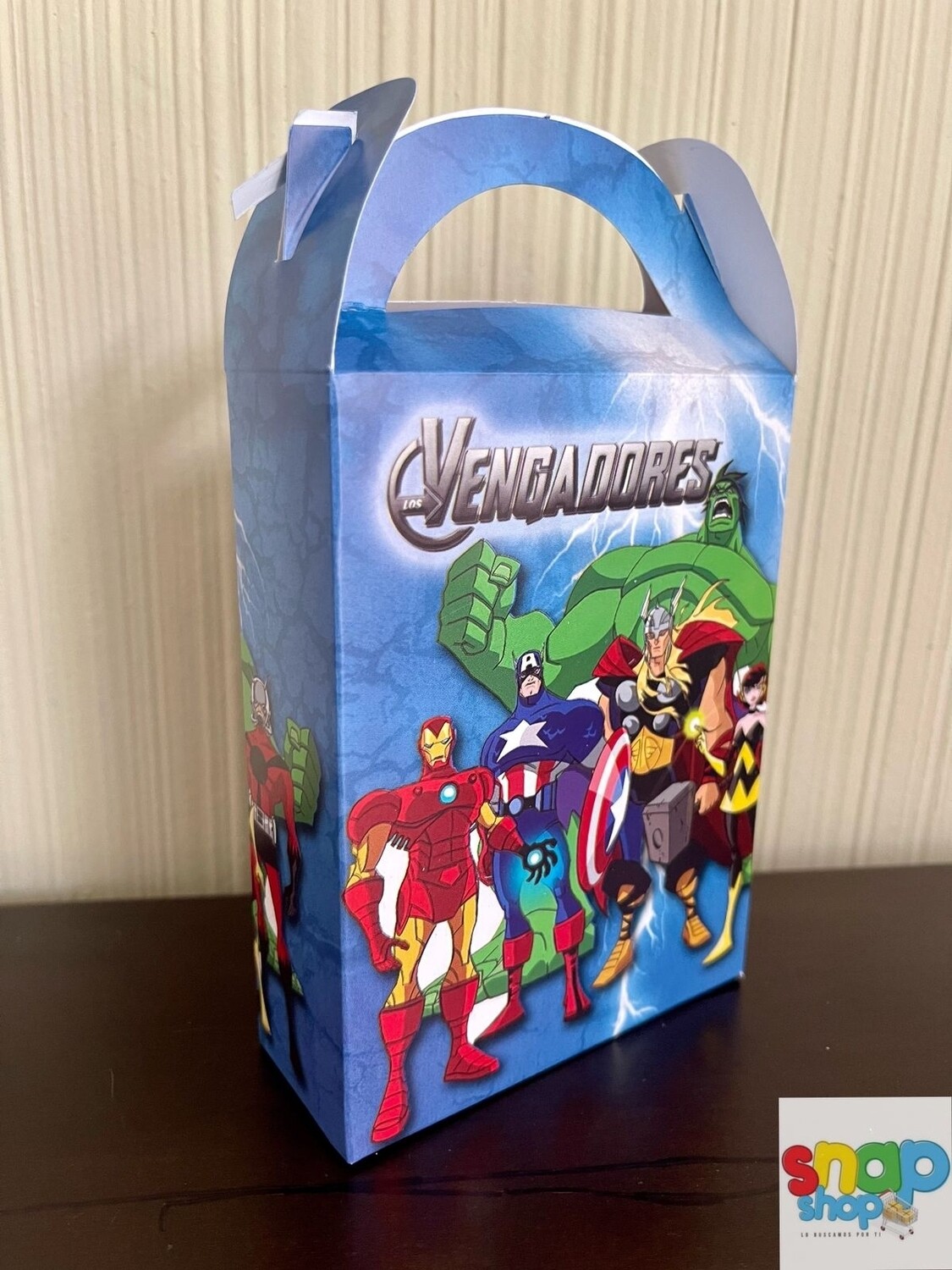 Paquete de 10 cajas sorpresas Avengers 