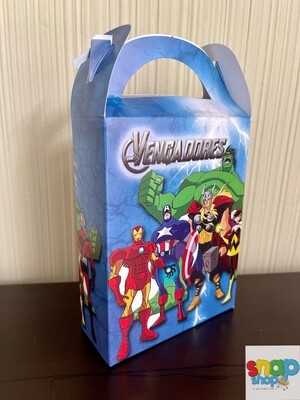 Paquete de 10 cajas sorpresas Avengers 