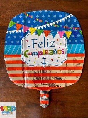 Globo redondo 18&quot; metálico