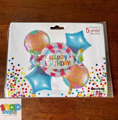 Set de globos dulces