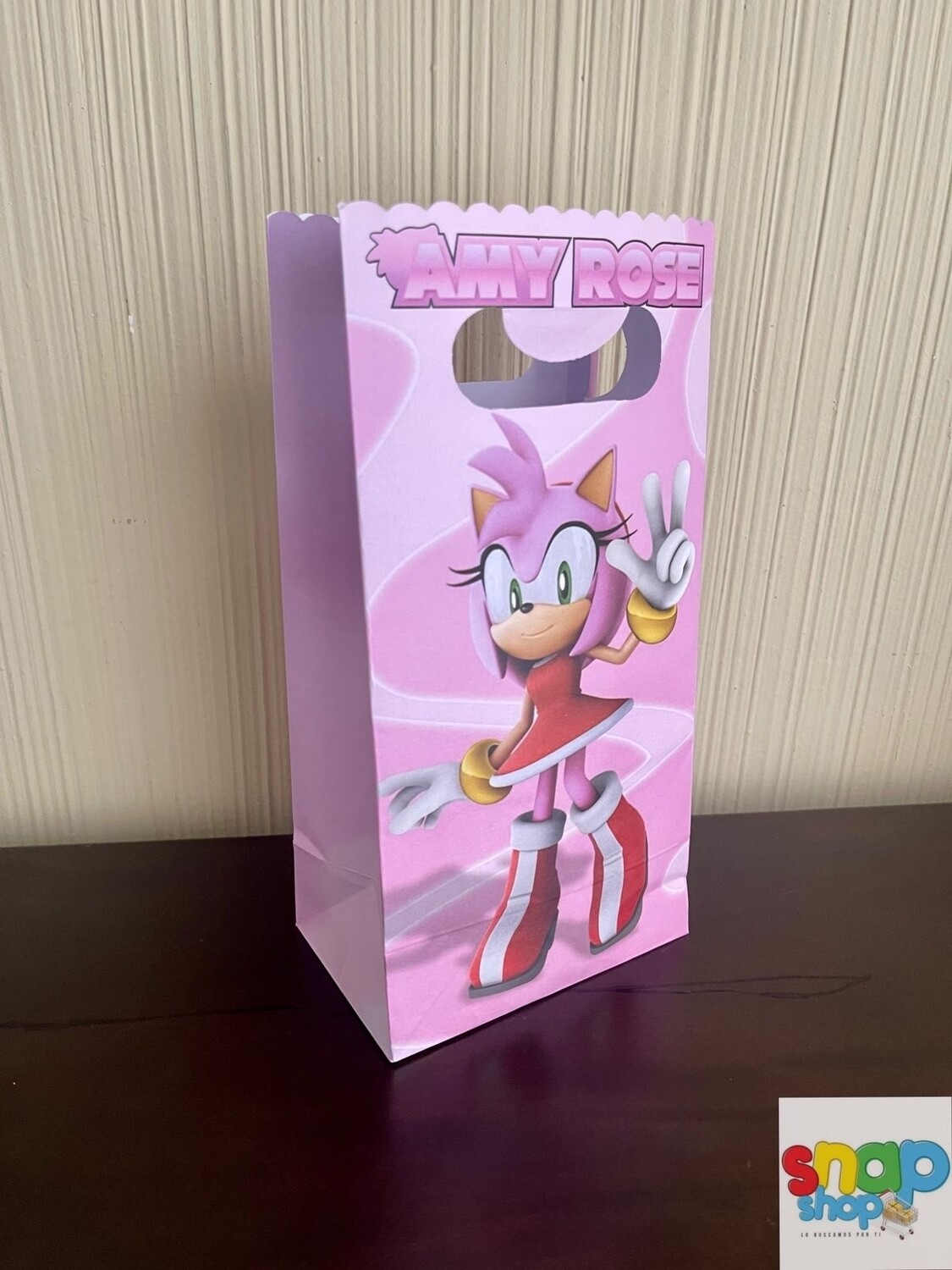 Paquete de 10 bolsas sorpresa Amy Rose de Sonic