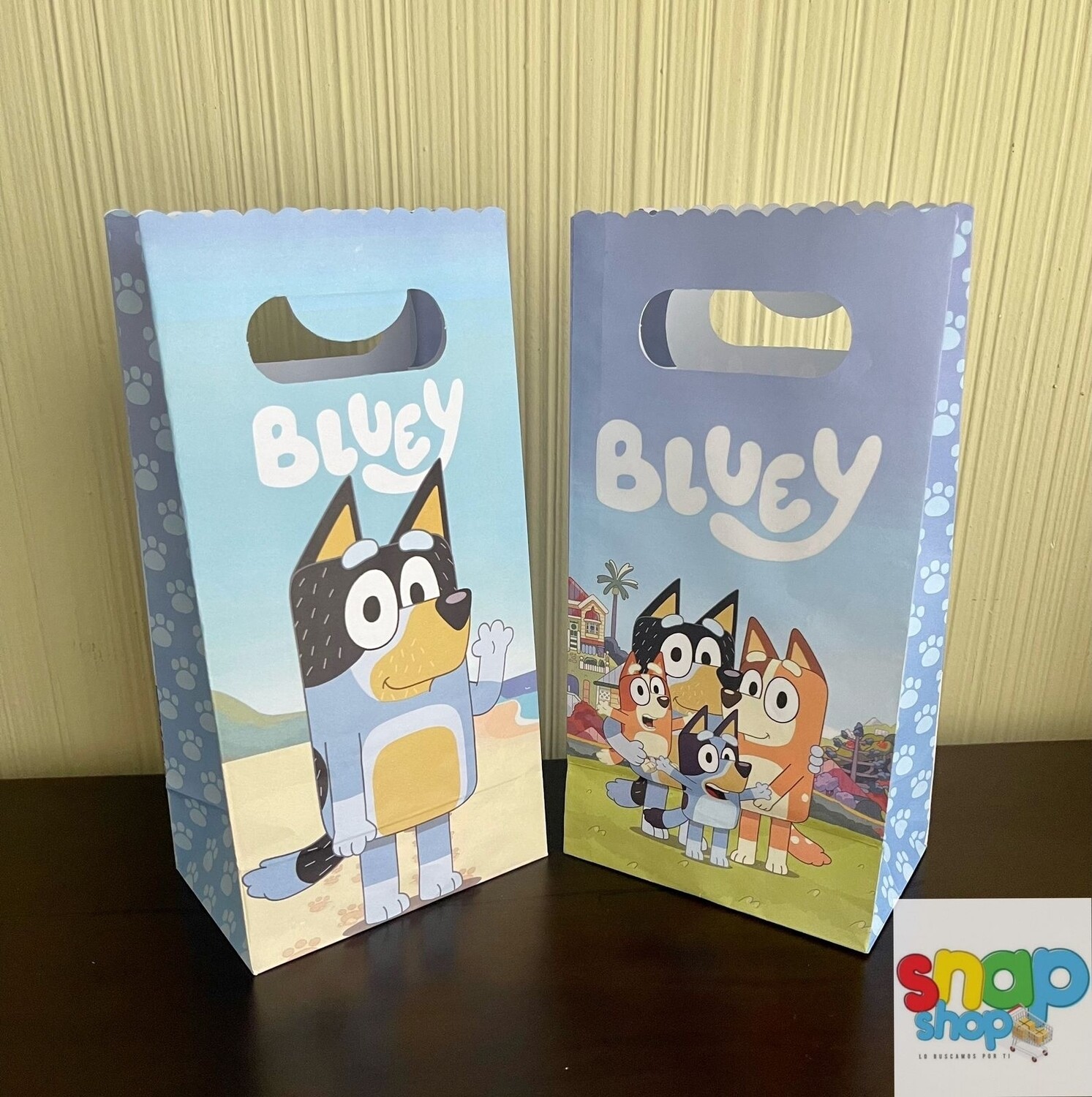 Paquete de 10 bolsas sorpresa Bluey
