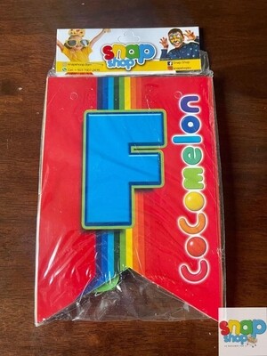 Letrero Feliz Cumpleaños Cocomelon 
