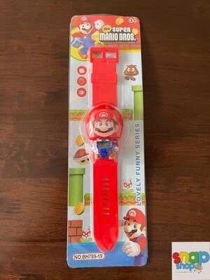 Reloj de super Mario