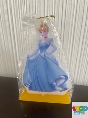 vela para pastel Cenicienta 