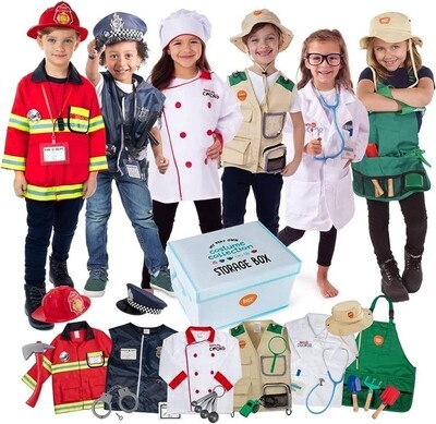 Trajes de profesiones👨‍✈️👨‍🚒👨‍🍳👨‍⚕️