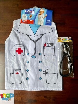 Chaleco de tela de Dr o Dra 👨🏻‍⚕️👩‍⚕️🩺
