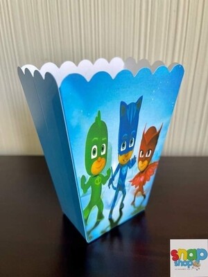 Paquete de 6 cajas para palomitas Pj Mask