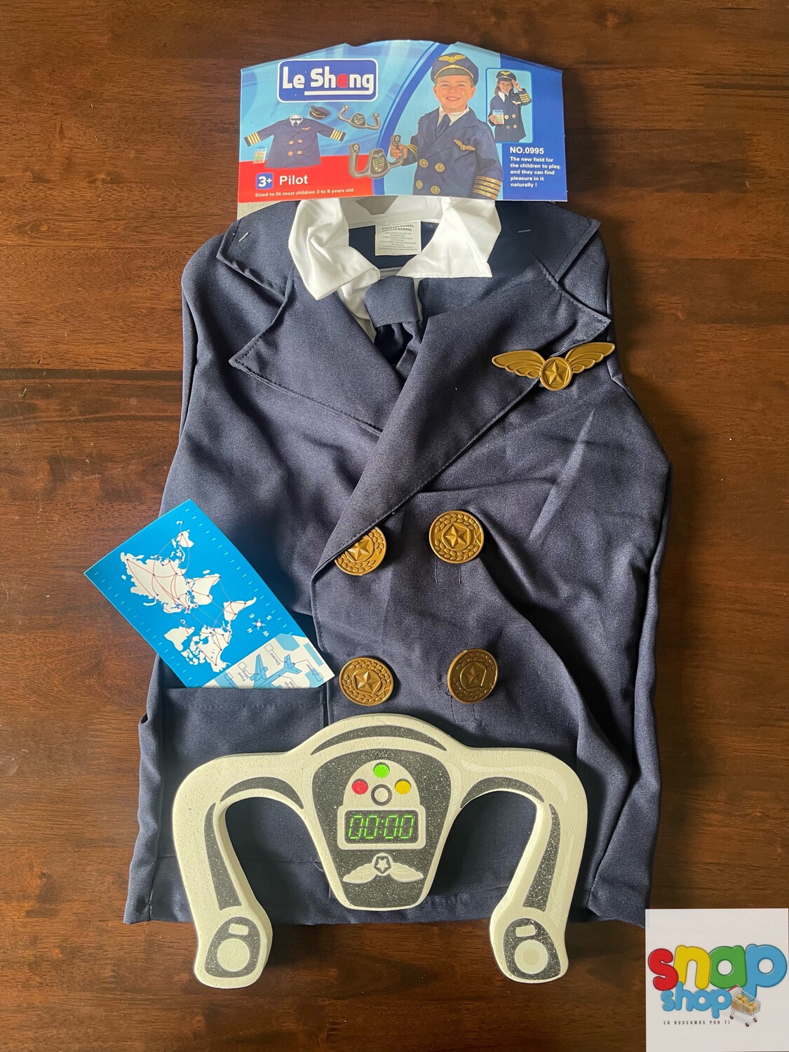 Gabacha de piloto 👨🏻‍✈️ con accesorios ✈️