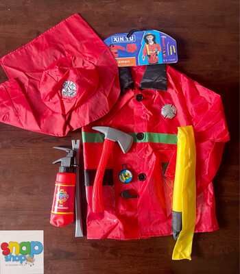 Gabacha de bombero impermeable 🧑‍🚒 con accesorios