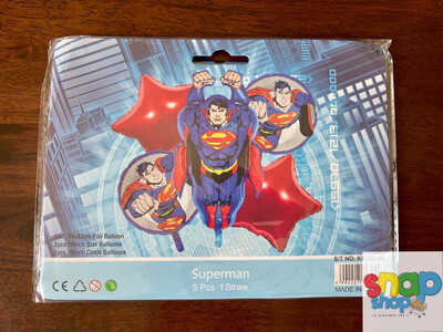 Set de globos Superman