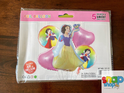 Set de globos Blanca Nieves